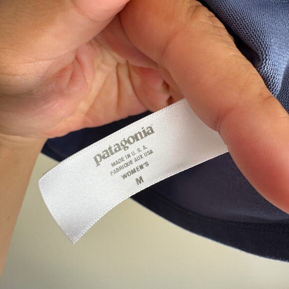 Patagonia Blue Apilene Short Sleeve Top - Medium - Picture 4 of 8